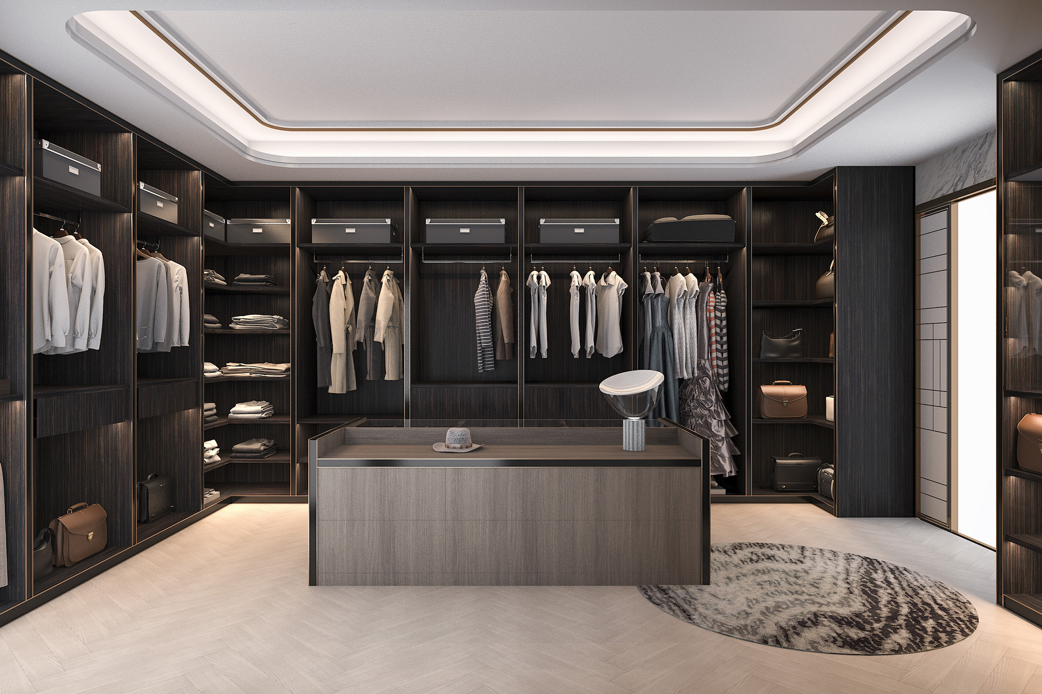 Fitted Wardrobes Ideas - Luxury  Wardrobe Design Dressing Room